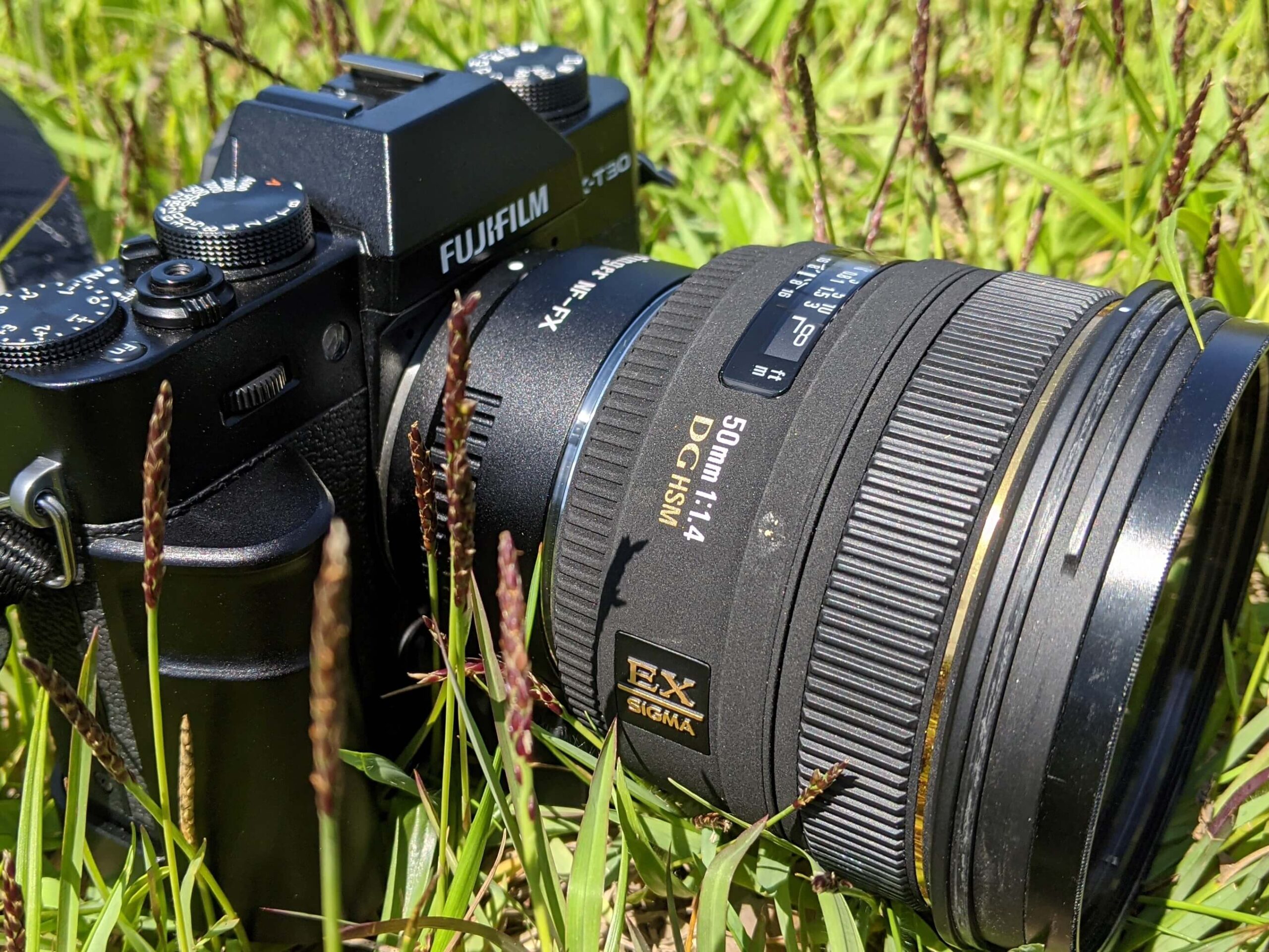 シグマ SIGMA 50mm f1.4 EX DG HSM - レンズ(単焦点)